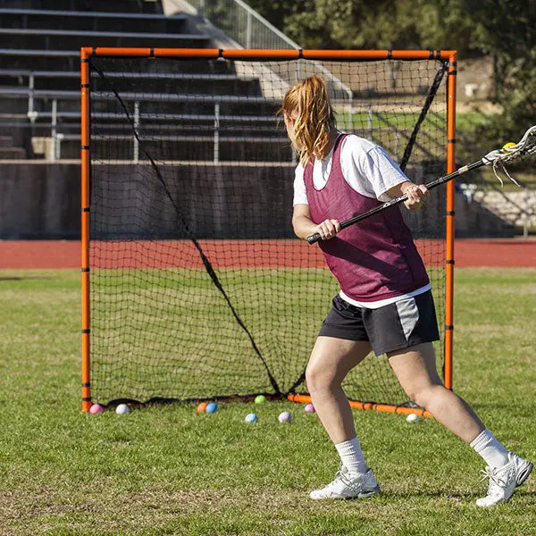 FOLDING BACKYARD LACROSSE GOAL HoopsKing