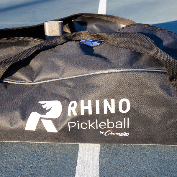 Rhino Deluxe Pickleball net With Wheels