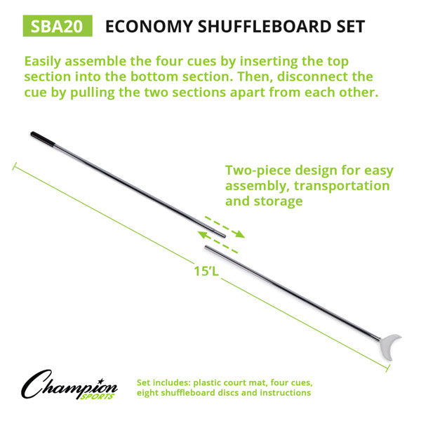 Economy Shuffleboard Set