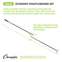 Thumbnail for Economy Shuffleboard Set