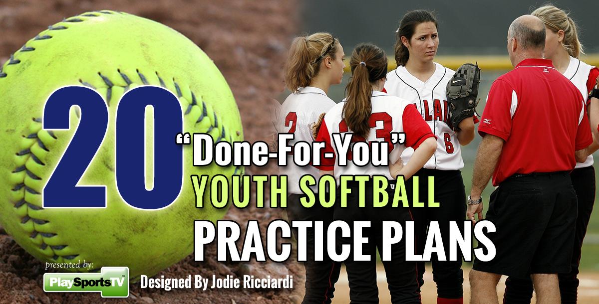 20 Done-For-You Youth Softball Practices