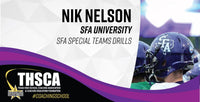 Thumbnail for Nik Nelson - SFA - Special Teams Drills - LIVE DEMO
