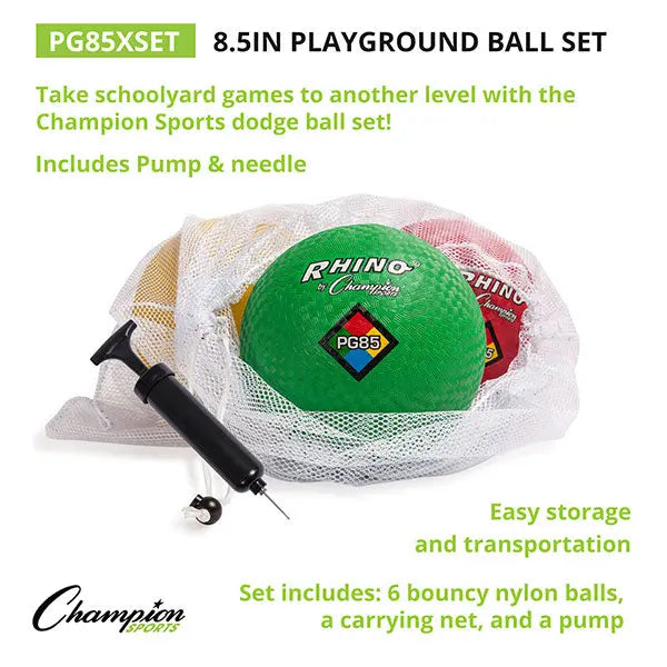 Playground Ball Set With Pump HoopsKing