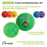 Thumbnail for Playground Ball Set With Pump HoopsKing