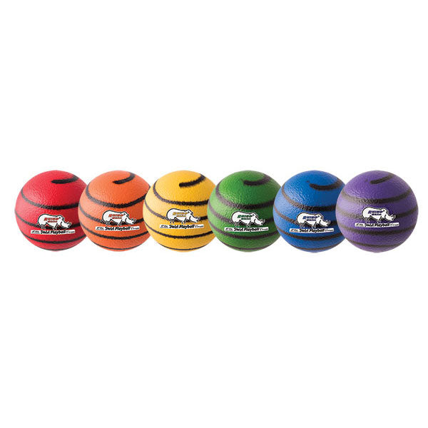 6.3" RHINO Skin Medium Bounce Swirl Ball Set