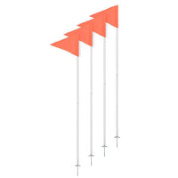 Thumbnail for TWO-PIECE ECONOMY SOCCER CORNER FLAGS HoopsKing