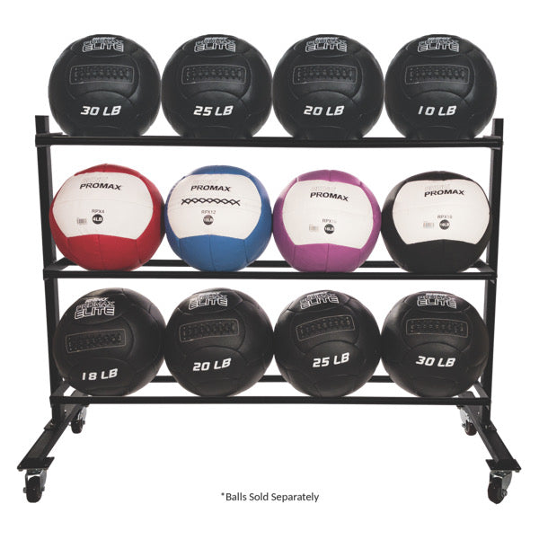 Promax 3-Level Medicine Ball Rack
