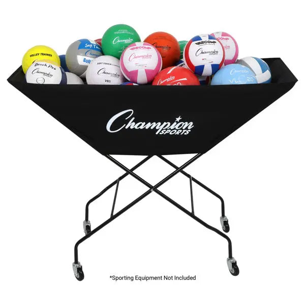 Pro Collapsible Volleyball Cart HoopsKing