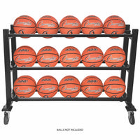 Thumbnail for Deluxe Heavy-Duty Basketball Cart