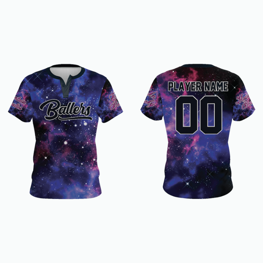 2-Button Baseball Jersey example 9