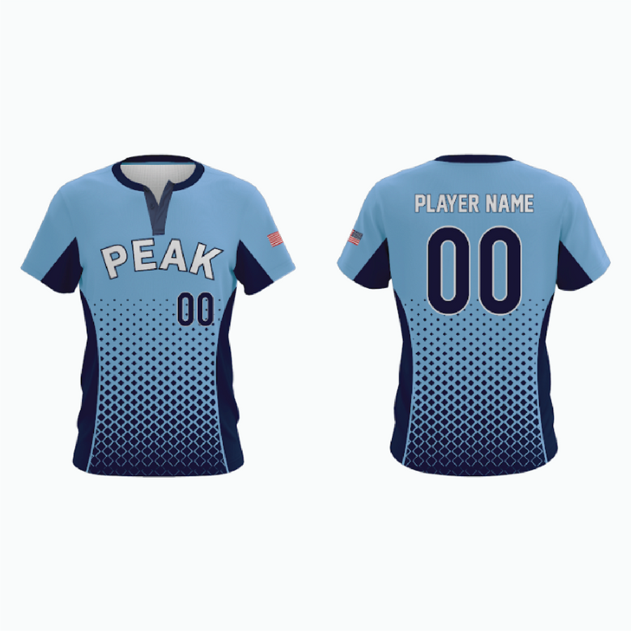 2-Button Baseball Jersey example 2