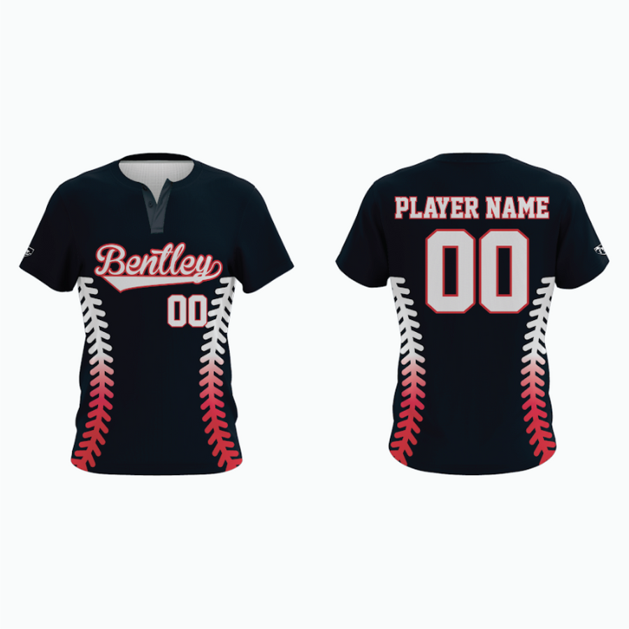 2-Button Baseball Jersey example 8