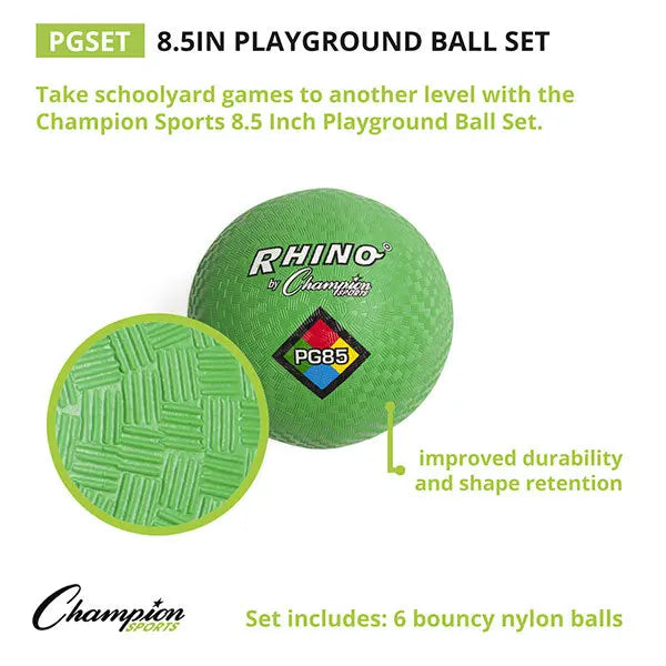 8.5 Inch Playground Ball Set HoopsKing