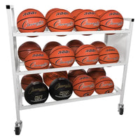 Thumbnail for 24 BALL DOUBLE WIDE BALL CART Champion Sports