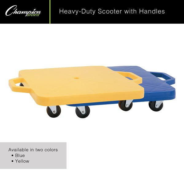 Heavy-Duty Plastic Scooters With Handle