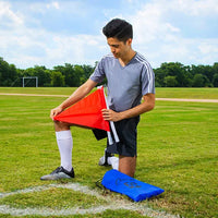 Thumbnail for COLLAPSIBLE SOCCER CORNER FLAGS Champion Sports