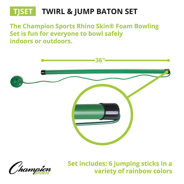Twirl and Jump Baton Set