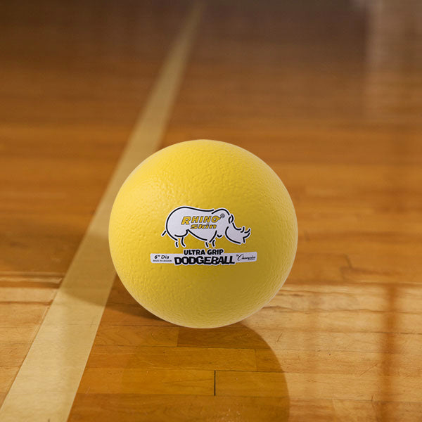 Rhino Skin Low Bounce Ultra Grip Dodgeball Set