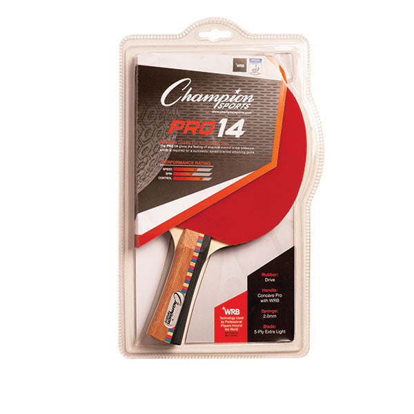 7-Ply Pips in Rubber Face Table Tennis Paddle