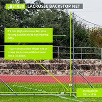 Thumbnail for LACROSSE BACKSTOP NET HoopsKing