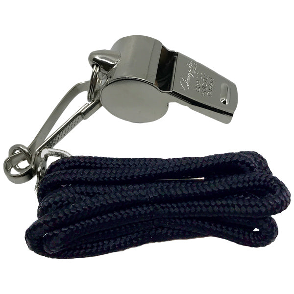 Metal Whistle And Lanyard