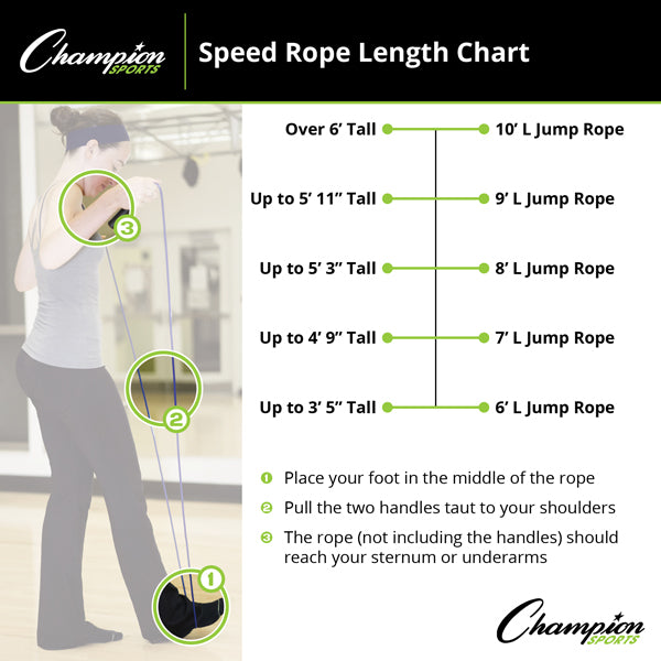 Double-Bearing Speed Jump Rope