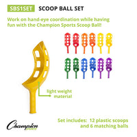 Thumbnail for Scoop Ball Game Set