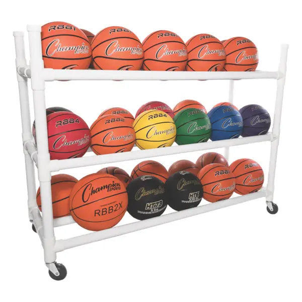 30-BASKETBALL HEAVY-DUTY CART HoopsKing