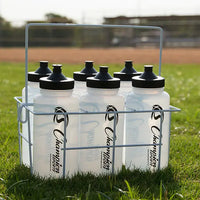 Thumbnail for COATED WIRE WATER BOTTLE CARRIER HoopsKing