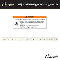 Thumbnail for Adjustable Training Hurdle