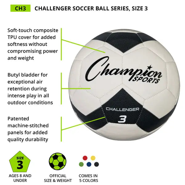 CHALLENGER SOCCER BALL Champion Sports