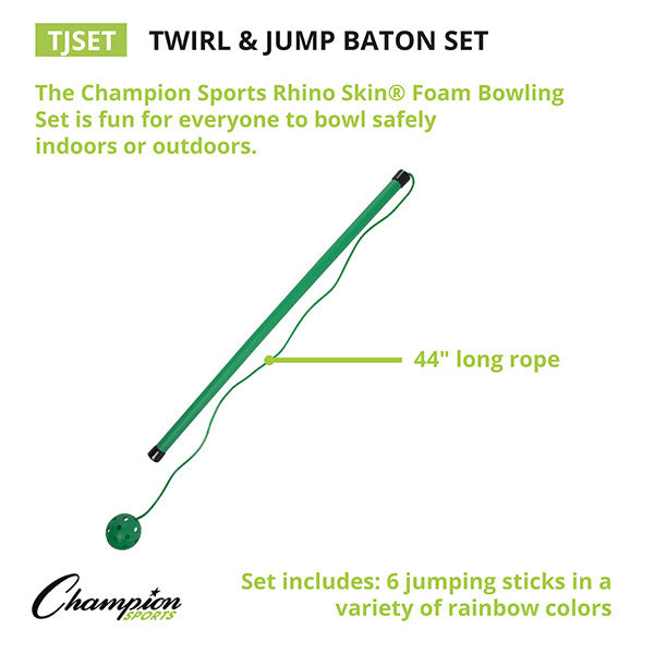 Twirl and Jump Baton Set