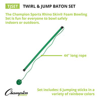 Thumbnail for Twirl and Jump Baton Set