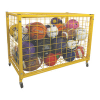 Thumbnail for Full-Size Lockable Ball Locker, Yellow