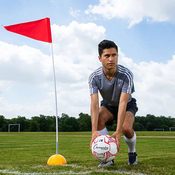 SPRING LOADED SOCCER CORNER FLAGS HoopsKing