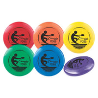 Thumbnail for Competition Plastic Discs Set of 6 Champion Sports