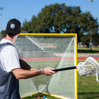 Thumbnail for 6 MM LACROSSE NETS, WHITE HoopsKing