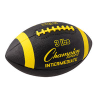 Thumbnail for OFFICIAL/INTERMEDIATE SIZE WEIGHTED FOOTBALL