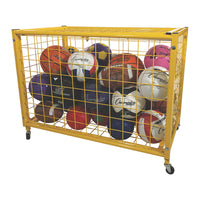 Thumbnail for Full-Size Lockable Ball Locker, Yellow