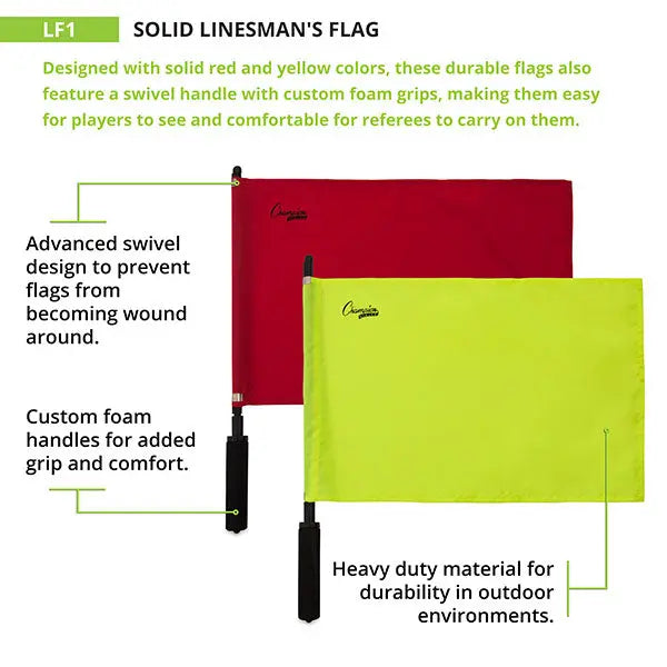 SOLID LINESMAN'S FLAG HoopsKing