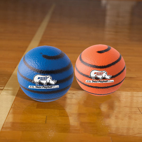 6.3" RHINO Skin Medium Bounce Swirl Ball Set