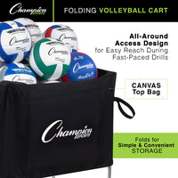 Thumbnail for Collapsible Volleyball Cart