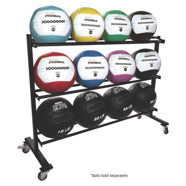 Promax 3-Level Medicine Ball Rack