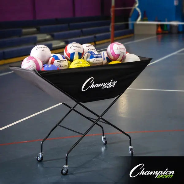 Pro Collapsible Volleyball Cart HoopsKing