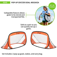 Thumbnail for POP-UP SOCCER GOAL HoopsKing