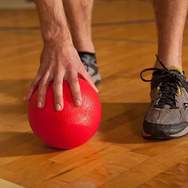 10" Rhino Skin Super Special Foam Ball, Red HoopsKing