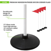 Thumbnail for PREMIUM SOCCER CORNER FLAGS HoopsKing