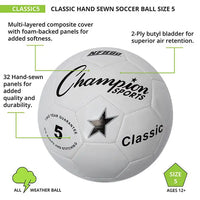 Thumbnail for CLASSIC SOCCER BALL Champion Sports