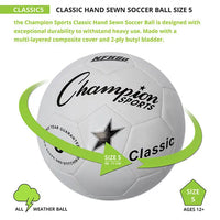 Thumbnail for CLASSIC SOCCER BALL Champion Sports
