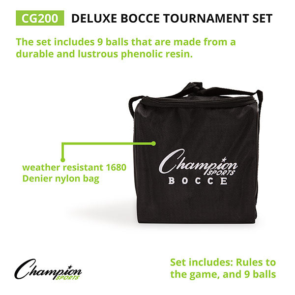 Tournament Series Bocce Ball Set